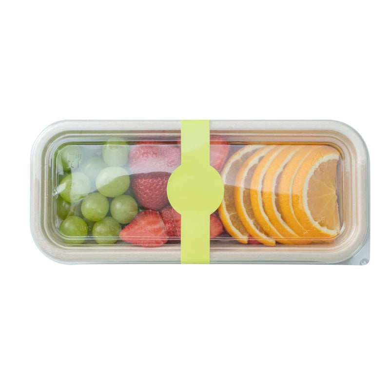 Restaurantware RW Base 12 x 1.5 Inch Packaging Bands 100 Self-Adhering Belly Bands - Disposable Strong Green Paper Label Stickers For Packaging Supplies Keeps Take Out Containers Sealed Eco Green 12 inches x 1.5 inches