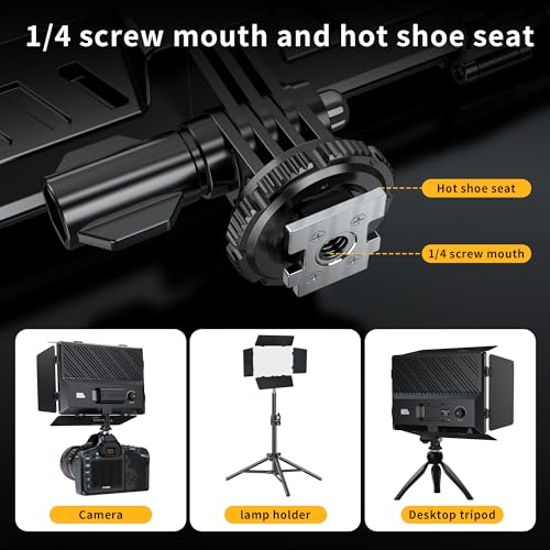 Pixel LED Video Light Panel Photography Camera Lighting 20W Bi-Color Dimmable 2500-6500K Led Studio Streaming Lights Photo Video Shooting (Battery Not Included) P30