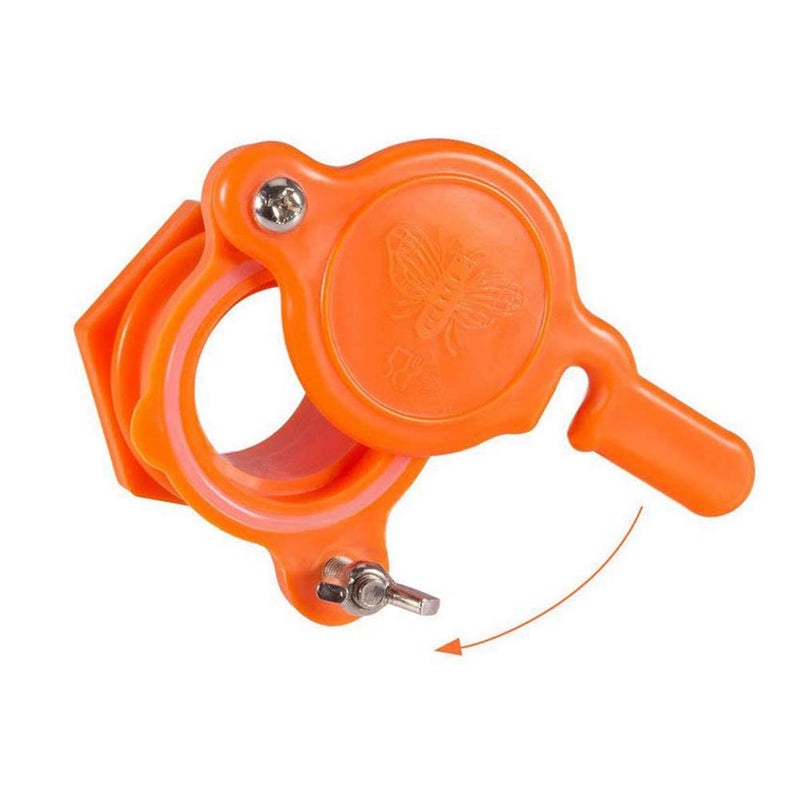 Honey Gate Valve for Bucket, Durable Nylon Honey Extractor Tap, Beekeeping Supplies (5 Pack) 5 Pack