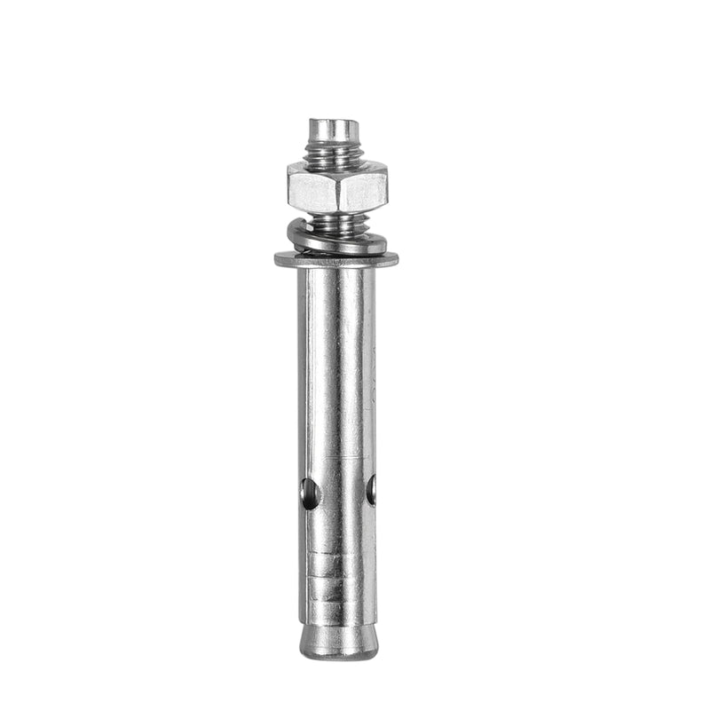[Australia - AusPower] - M8 x 70 Hex Expansion Bolts - 5Pack - Good for Concrete Dry Brick Block Walls - 304 Stainless Steel - Silver M8 x 70 5 