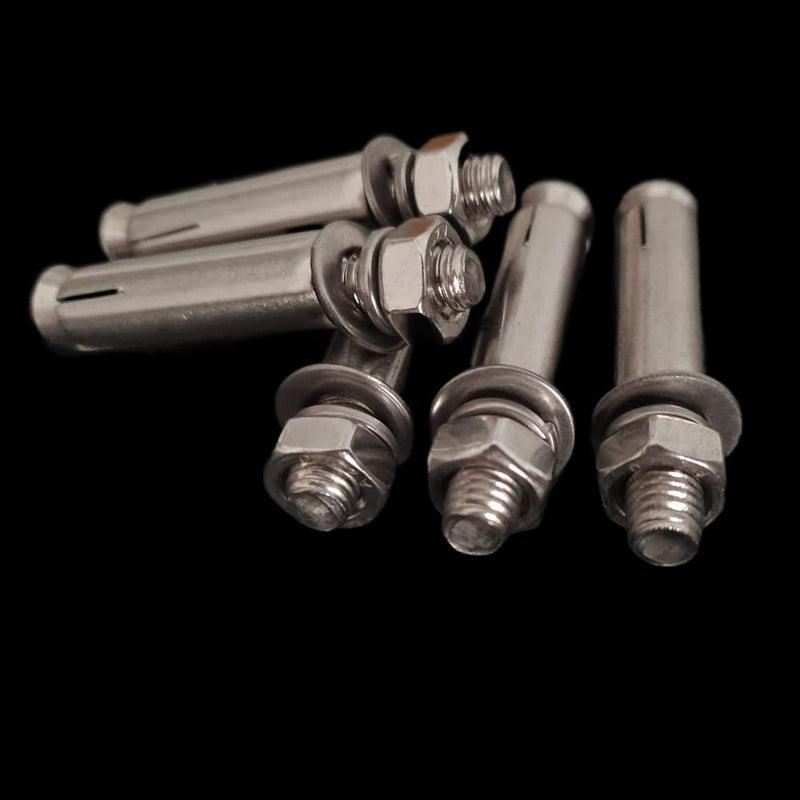 [Australia - AusPower] - Stainless Steel Expansion Bolts M8x60mm External Hex Expansion Bolt (5 Pack) 