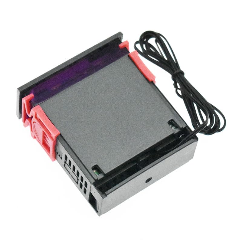 [Australia - AusPower] - 4PCS STC-1000 Digital Temperature Controller AC 10A 110V-220V Digital LED Temperature Controller Heating Cooling Centigrade Thermostat 2 Relays Output with NTC Sensor Probe (220V) 220V 