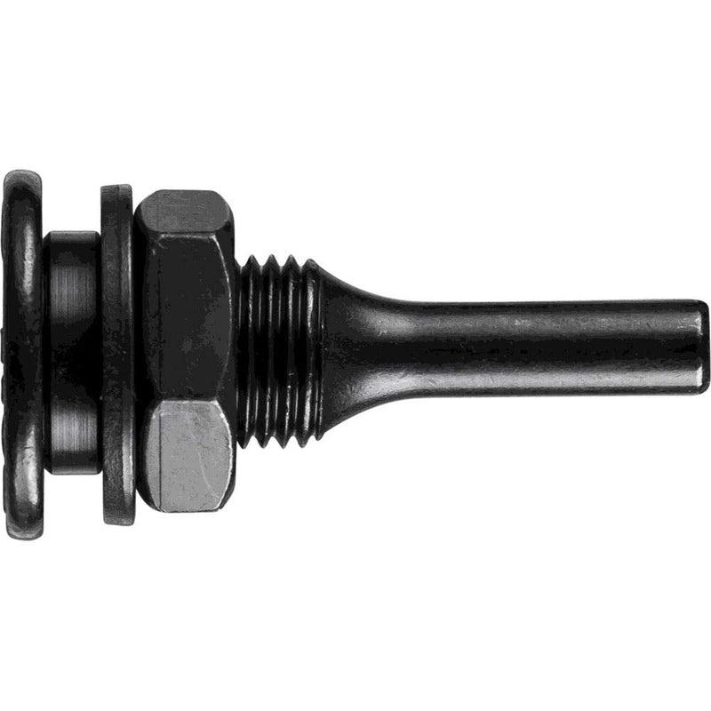 PFERD 84656 Flat Head Type Drive Arbor for 1/2, 5/8" ID Wheel Brush, 1-7/8" OAL