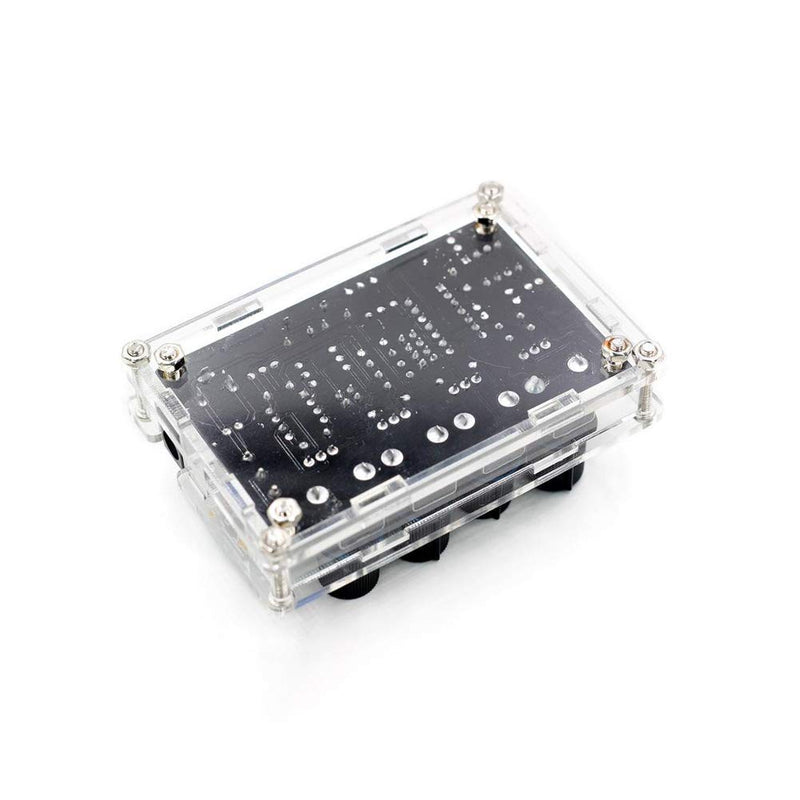 [Australia - AusPower] - ICL8038 Low-Frequency Signal Generator DIY kit Sine/Triangle/Square/Compatible withward/Reverse Output 5Hz~400KHz Adjustable Frequency with Acrylic Case 