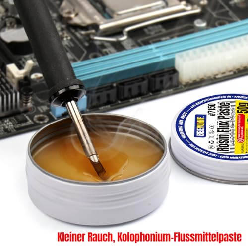 Rosin Flux, Soldering Paste Flux, Electronic Flux for Soldering for SMD PCB Welding (2.29oz/65g)