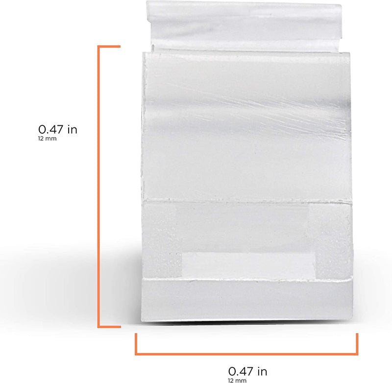 [Australia - AusPower] - THE CIMPLE CO Cable Clips, 50 PCS, Wire Management, Nylon Horizontal Siding Clips, Coaxial Mounting Home Snap-Ins, RG6 and RG59, White 50 Pack White, Horizontal 