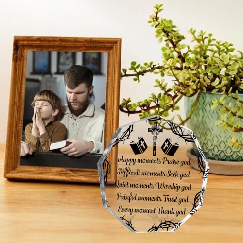 Xmas Gifts for Women Men,Acrylic Religious Gift,Christian Gifts for Women Men,Baptism Gifts for Girls Boys,Religious Gifts for Woman,Confirmation Gifts for Boys,Bible Gifts,Catholic Gifts