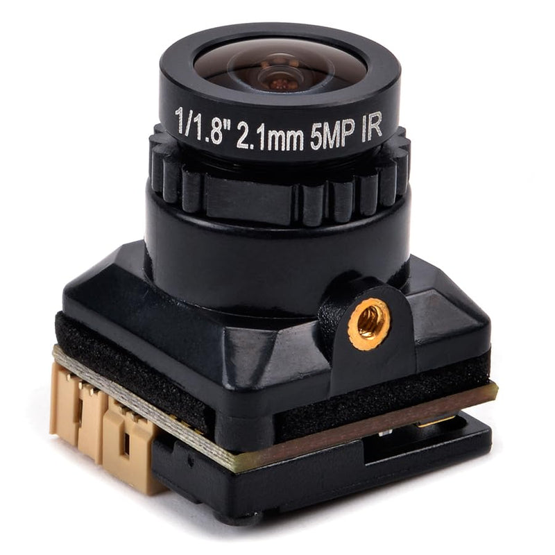 [Australia - AusPower] - Readytosky 1500TVL FPV Camera 2.1mm Lens 1/3" CMOS Camera 5V-30V PAL/NTSC with OSD Internal Adjustable for RC FPV Racing Drone (Black) Black 