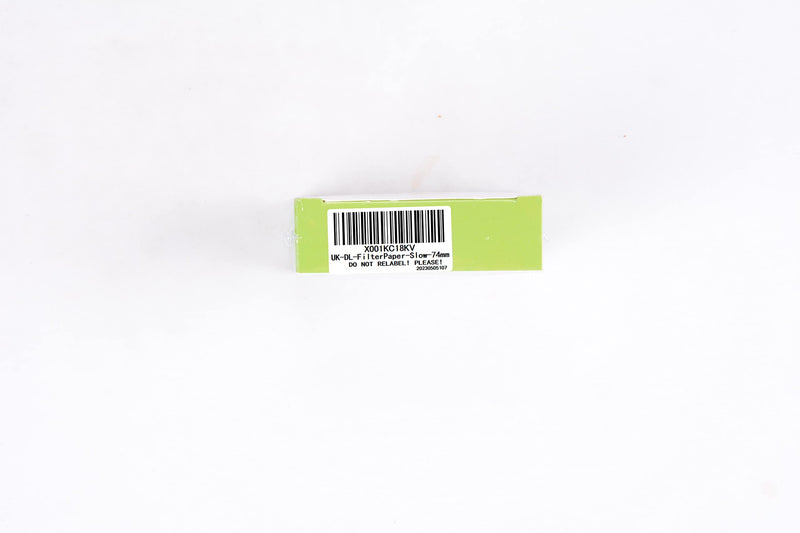 [Australia - AusPower] - stonylab Quantitative Filter Paper, 100 Pack Slow Flow Rate Cellulose Filter Paper Circles with 10 Micron Particle Retention, 74 mm Diameter 