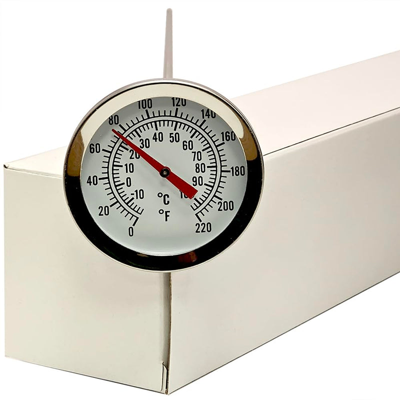 [Australia - AusPower] - Home Brew Ohio Brewcraft Dial Thermometer Kettle Pot, Stainless Steel, 12" 