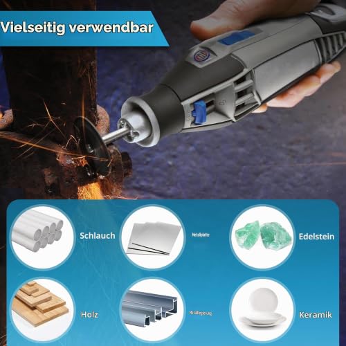 86 pieces cutting discs, 32 mm metal cutting wheels and 24 mm resin cutting discs with 6 pieces mandrel and screwdriver, resin circular saw blades for rotary tools