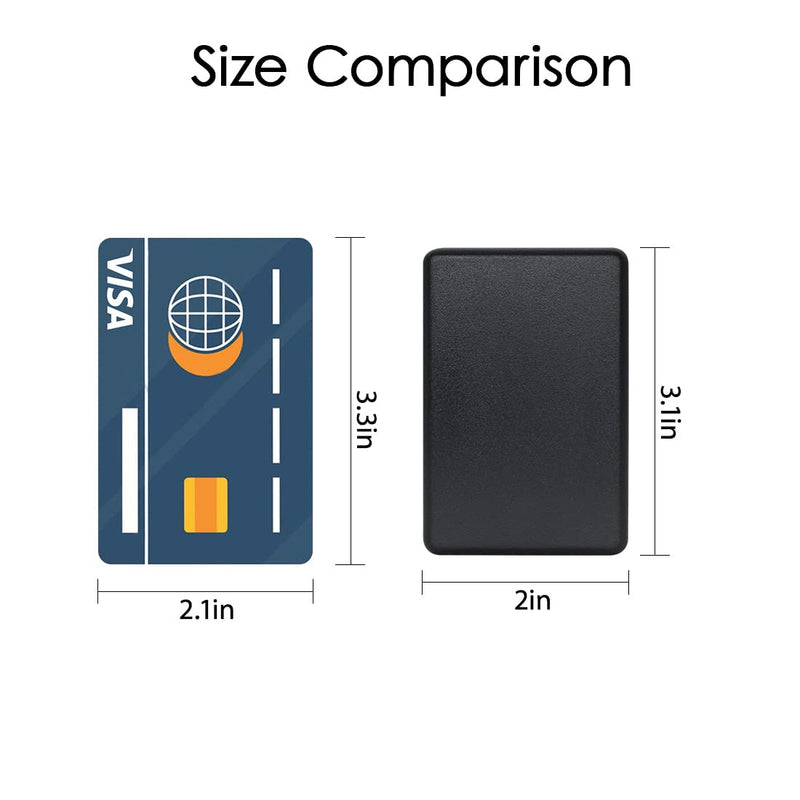 [Australia - AusPower] - LeMotech 5 Pieces Plastic Project Box ES Junction Case for Electronic Project, Black 3.15 x 1.97 x 1.02 inch (80 x 50x 26 mm) 3.15" x 1.97" x 1.02"(5pc) 