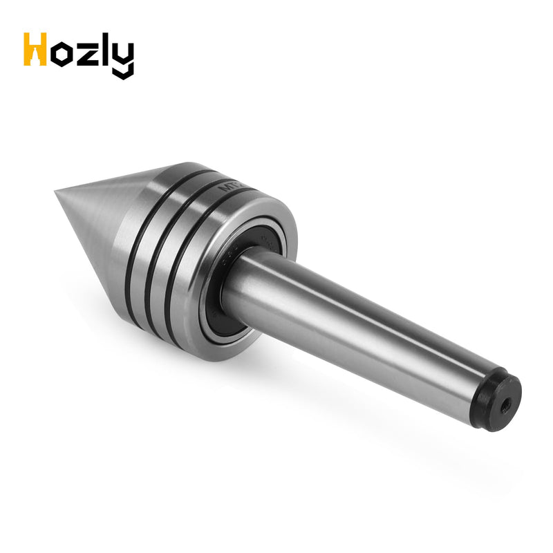 [Australia - AusPower] - MT2 Heavy Duty Live Tailstock Center - Precision Hardened Morse Taper #2 Lathe Tailstock Center for Metal Wood Turning, Milling, Drilling - CNC Compatible(MT2) MT2 
