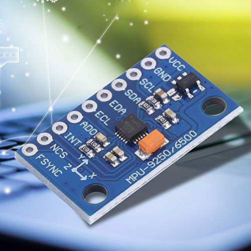 MPU9250 9 Axis 9 OF 16 Bit Gyroscope Acceleration Magnetic Sensor 9 Axis Posture Gyro Accelerator Compass Magnetic Field Sensor Module IIC/SPI (3-5V)