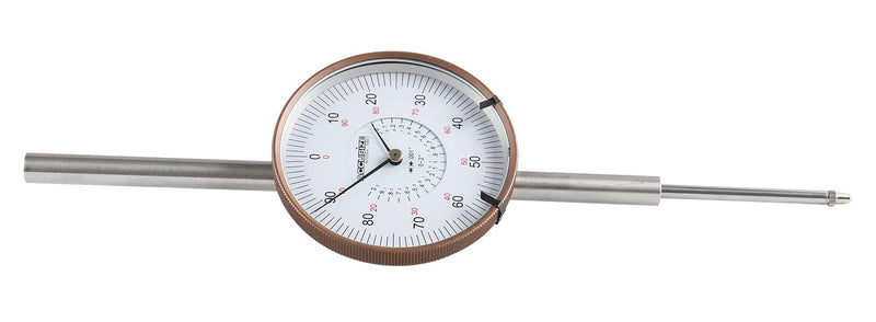 [Australia - AusPower] - Accusize Industrial Tools Agd2 Style 0-2'' by 0.001'' Dial Indicator with A 3'' Big Face, Lug Back, P900-S090 0-2" x 0.001" with big face 