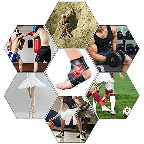 [Australia - AusPower] - Elastic Bandage, Compression Body Wrap, Extra Long Stretch Bandage Wrap Black 
