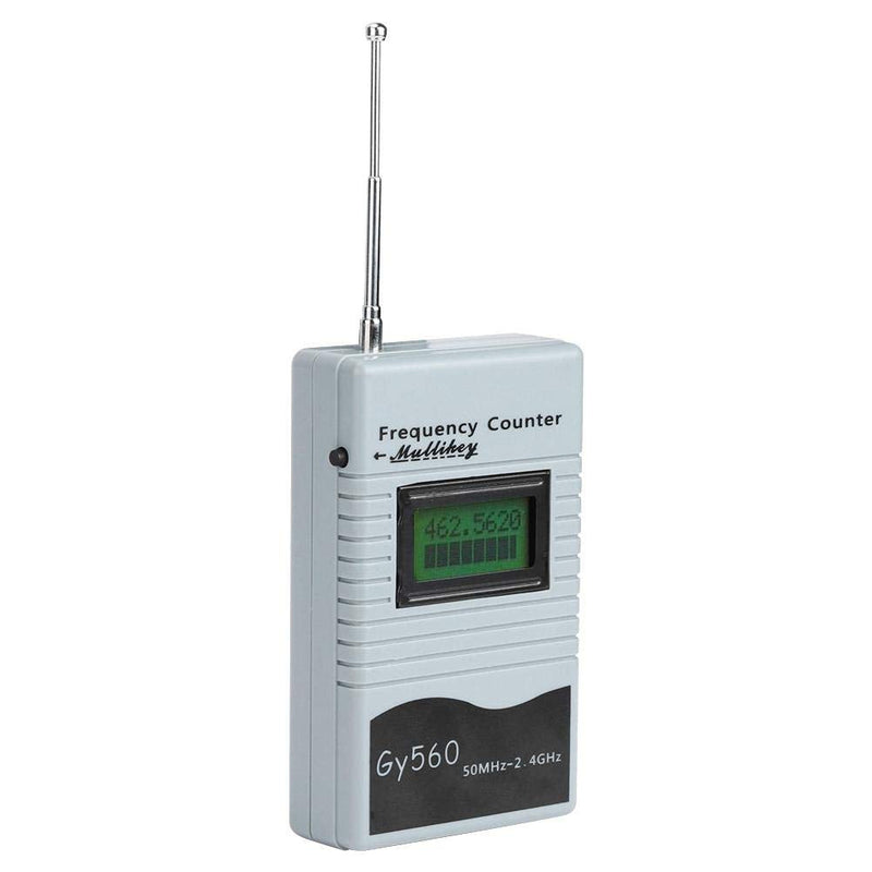 [Australia - AusPower] - Frequ Counter, High Frequency Counter, Gy560 50 MHz to 2.4 GHz Portable Frequency Counter, Two-Way High Frequency Meter for Car Boats 