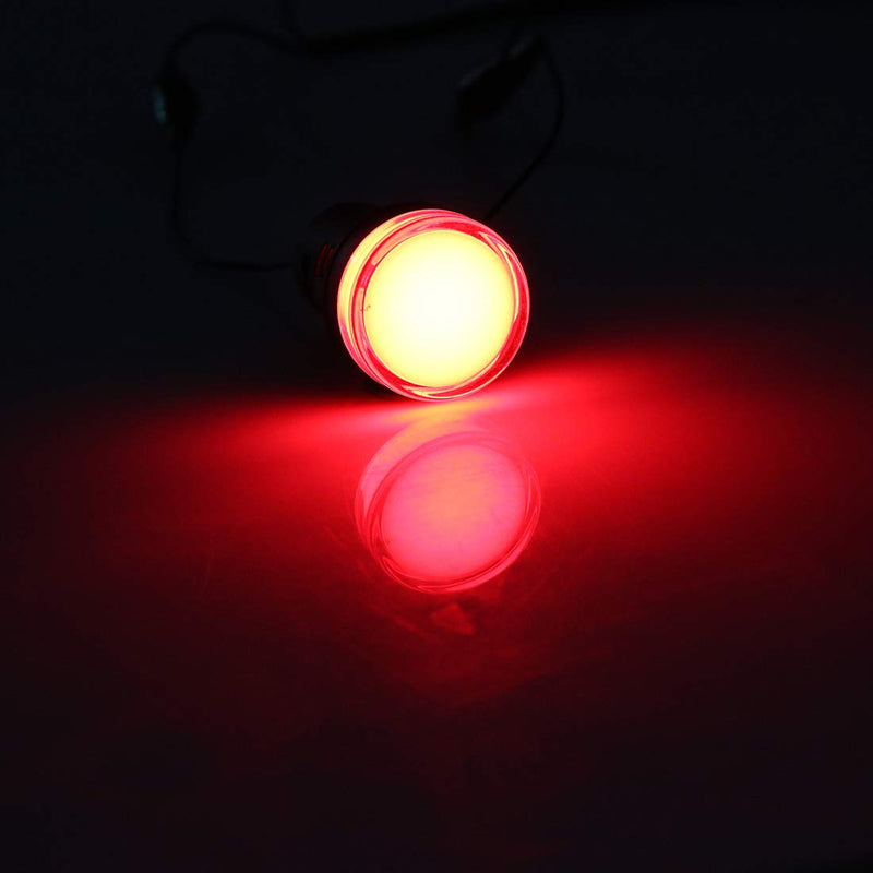 [Australia - AusPower] - uxcell 2Pcs Red Indicator Light AC/DC 110V, 22mm Panel Mount, for Electrical Control Panel, HVAC, DIY Projects 