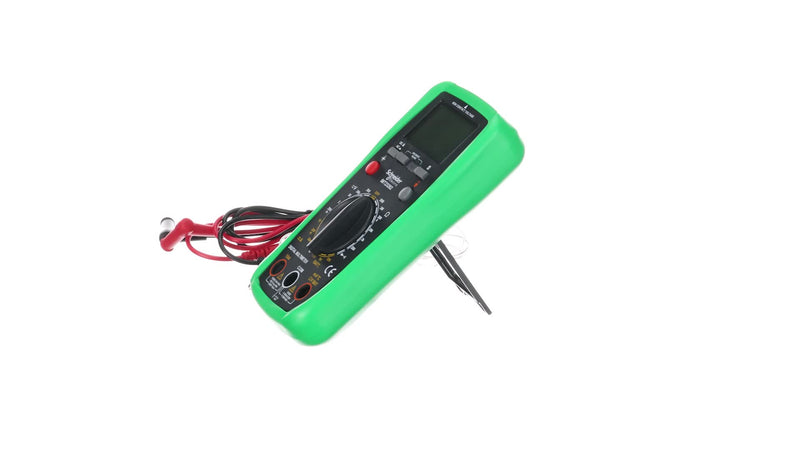 Schneider Electric Thorsman IMT23202 Digital Multimeter with LCD Display | Illuminated, category 3, 300 V, battery 9 V, green Digital multimeter 300 V LCD display Illuminated