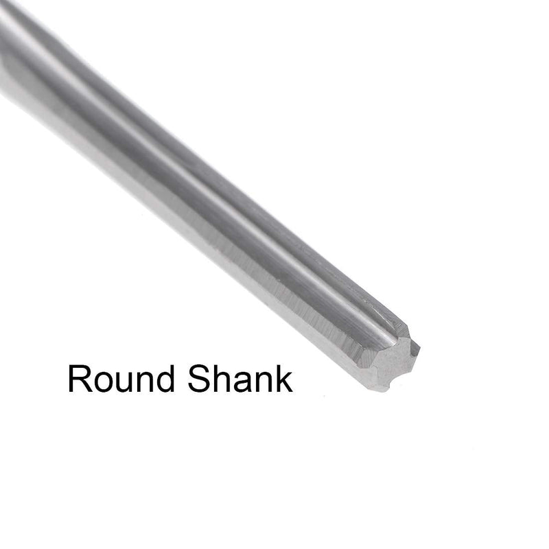 [Australia - AusPower] - uxcell 3mm Chucking Reamer, Tungsten Carbide Lathe Machine Reamer H7 4 Straight Flutes, Round Shank Milling Cutting Tool, for Stainless Steel Alloy Copper Metal 