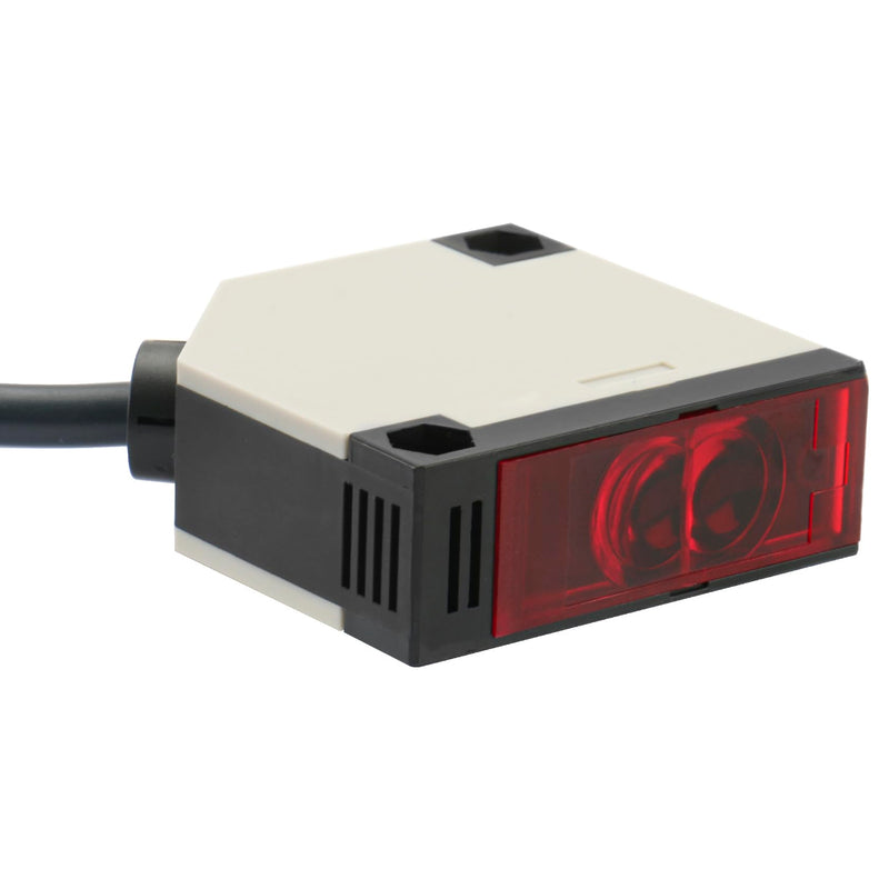 Heschen Photoelectric Switch, E3JK-R4M1, AC90-250V, Illuminated Type, Detection Distance 4M, with Reflector Plate