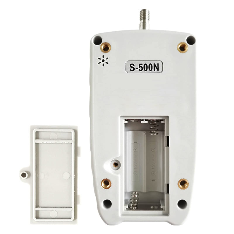 [Australia - AusPower] - Digital Force Gauge Push and Pull Meter Dynamometer Tension Pressure Tester Thrust Meter Compression Load Plug Force Destructive Tests 500N/50kg/110lbf/1800Oz 110LB 500N 