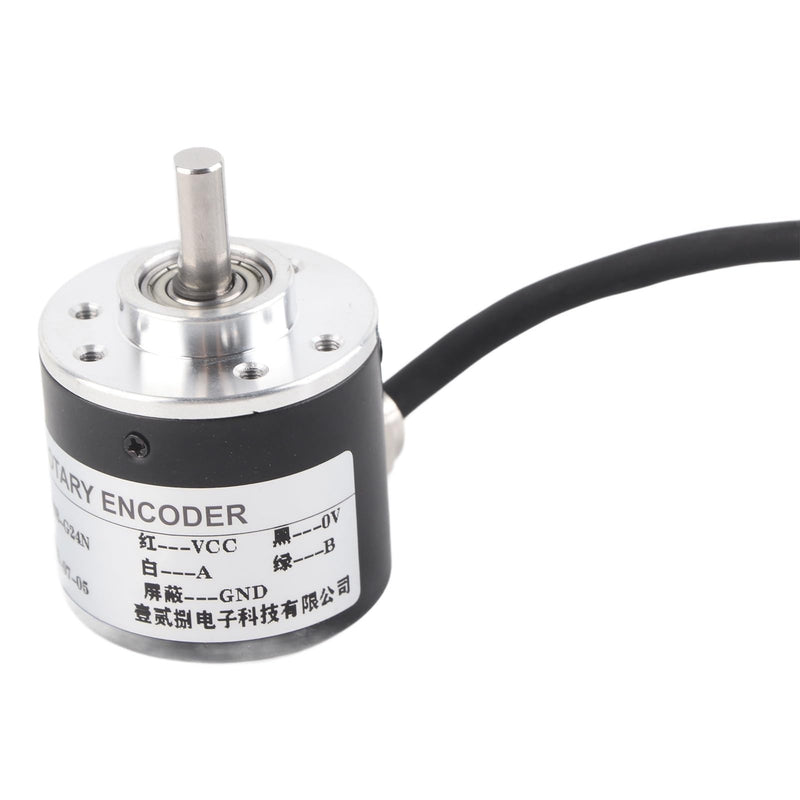 [Australia - AusPower] - 600P/R Rotary Encoder, Incremental Rotary Encoder, DC 5-24v 2 Phase, 600P/R Photoelectric Incremental Rotary Encoder, 5V-24V, AB 2 Phase Shaft 6 mm 