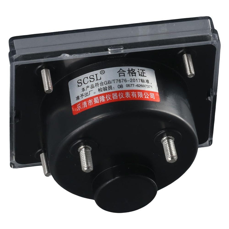 [Australia - AusPower] - Dc Voltmeter 300V Durable ?Plastic Mount Meter Voltmeter Portable Black Volt Analog Panel Electrician 
