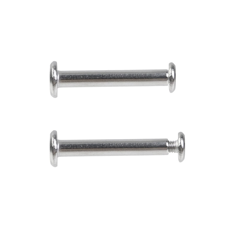 [Australia - AusPower] - Oedema 20 Sets M3×4mm Silver Binding Post Screw Φ4×25mm Screw Rivets Stainless Steel Barrel Nuts and Bolts for Photo Album, DIY Accessories, Furniture M3×4mm, Φ4×25mm 