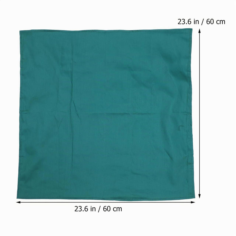 iplusmile Cotton Surgical Cloth (60 x 60 cm), Medical Cover Cloth, Green, Without Hole, Washable Cotton Cloth for Instruments, Surgery, Veterinarian and Home Care (Pack of 1)