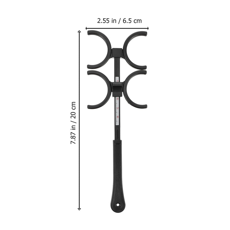 [Australia - AusPower] - Scicalife Optical Flipper, Optometry Plastic Flip, Trial Lens Optometry Instrument Flip for Near Vision Amblyopia Confirmation Test (Black) 