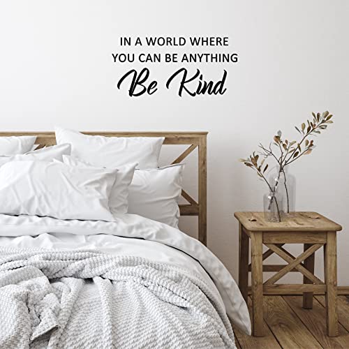 Zonon 5 Sheets Inspirational Quotes Wall Decals Peel Stick, Positive