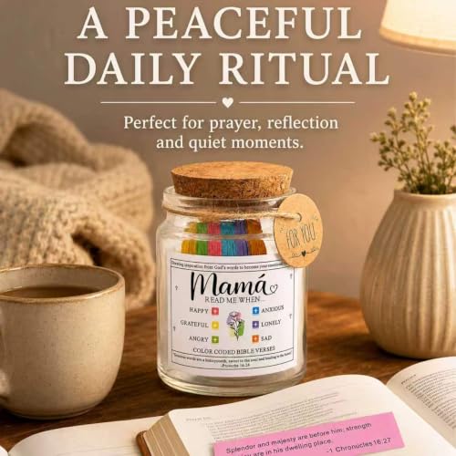 Mother's Day Bible verse jar, when you read it, the verse jar， Mother's Bible verse jar