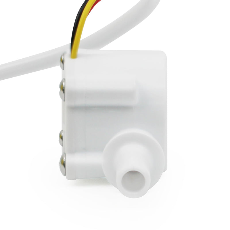 [Australia - AusPower] - DIGITEN FL-308D 3/8 Inch Water Flow Sensor, Food Grade POM Flow Hall Sensor 0.3-10L/Min Flow Meter Without Thread for Beverage Drinks 