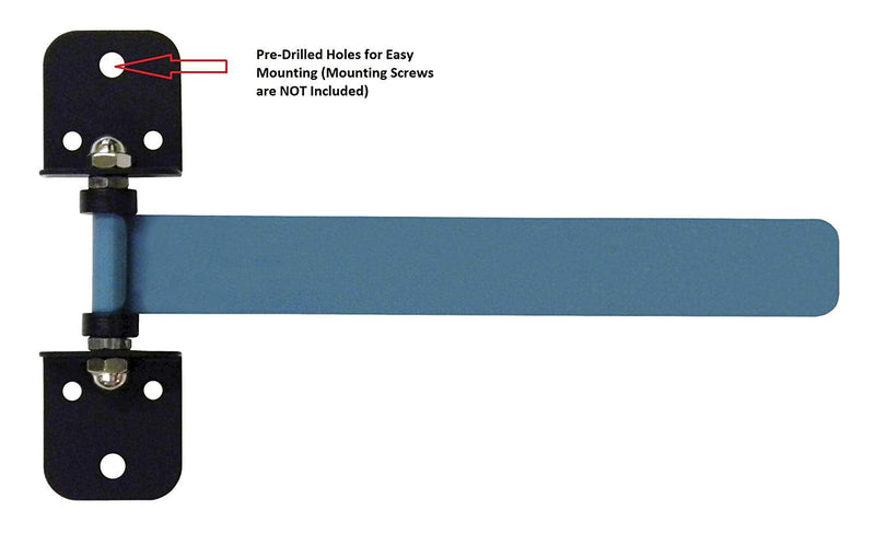 [Australia - AusPower] - American Made Standard Room ID Flag System for Quickly & Clearly Alert Staff to Room Availability, 5 Color Set, 8" Size 