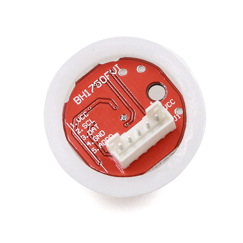 Hailege BH1750 BH1750FVI Digital Light Intensity Sensor Module Light Illumination Sensor Light Intensity Ball for Arduino DC 5V Pack of 2