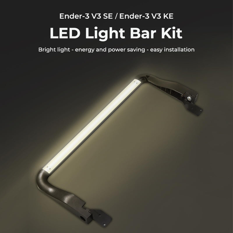 [Australia - AusPower] - Creality Ender 3 V3 SE LED Light Bar Kit, Bright 3D Printer LED Light Bar Kit, Energy and Power Saving 24V 5W LED for Ender 3 V3 SE/KE 