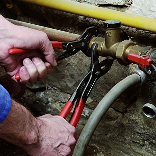 Knipex Cobra slip-joint pliers set, 2-piece 00 31 20 V01 US, shown together