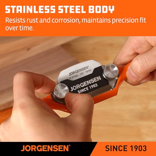 Jorgensen No.59F spokeshave stainless steel hand planer for woodworking, smoothing plane tool