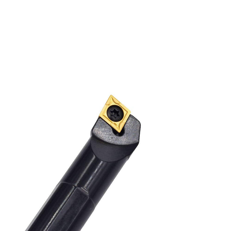 [Australia - AusPower] - OSCARBIDE 5/8'' x 8''Indexable Boring Bar with 10 Pieces Carbide Inserts CCMT09T304(CCMT32.5) Right-Hand Sclcr Boring Bar,1 Piece 