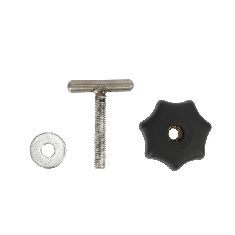 [Australia - AusPower] - X AUTOHAUX 4pcs 50mm Locking Rail Mounting Screws for VW T5 T6 Caravelle Multivan 