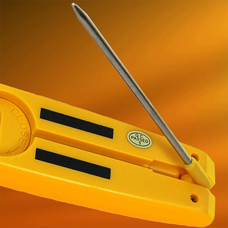 [Australia - AusPower] - UEi PDT655 Differential Temperature Folding Pocket Thermometer, HVAC Digital Thermometer with Backlit Display and Magnetic Mount, Measures -58 to 572°F 