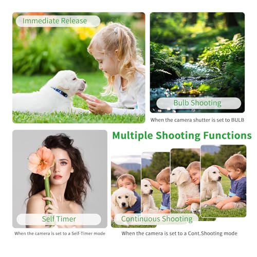 for Sony Rechargeable Wireless Remote Control Camera Shutter Release White for Sony