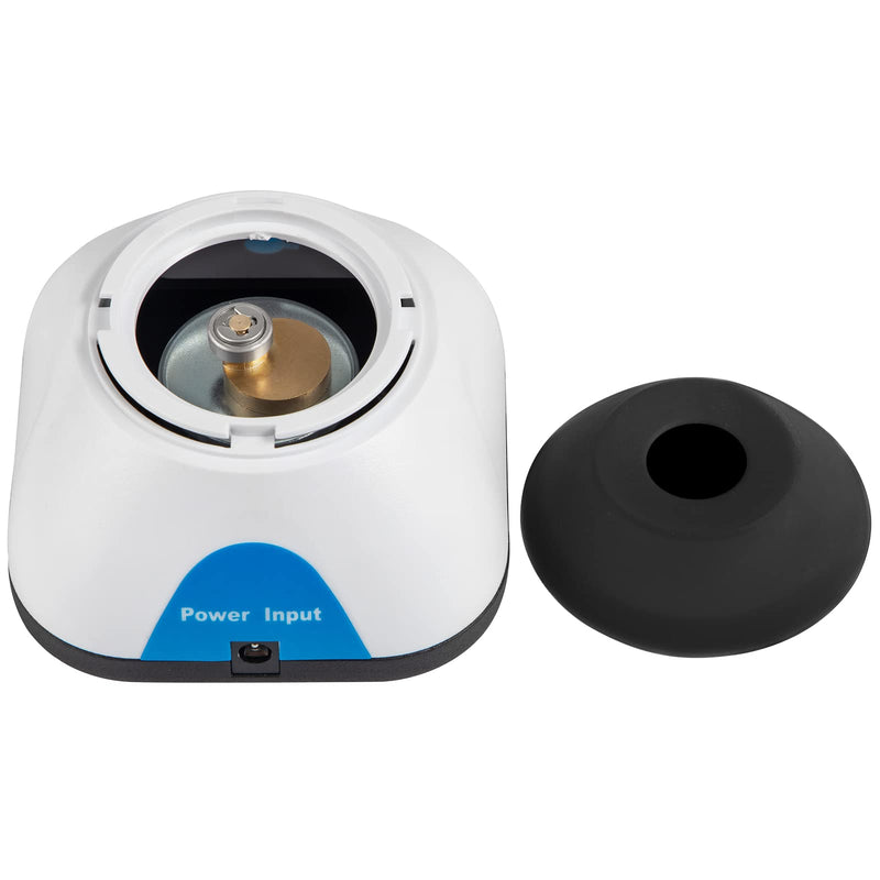 [Australia - AusPower] - VEVOR Vortex Mixer, 3000RPM Mini Vortex Mixer Shaker, Touch Function Scientific Lab Vortex Shaker, Mix Up to 50ML, 6mm Orbital Diameter for Test Tube, Tattoo Ink, Nail Polish, Eyelash Adhesives, Paint Black 