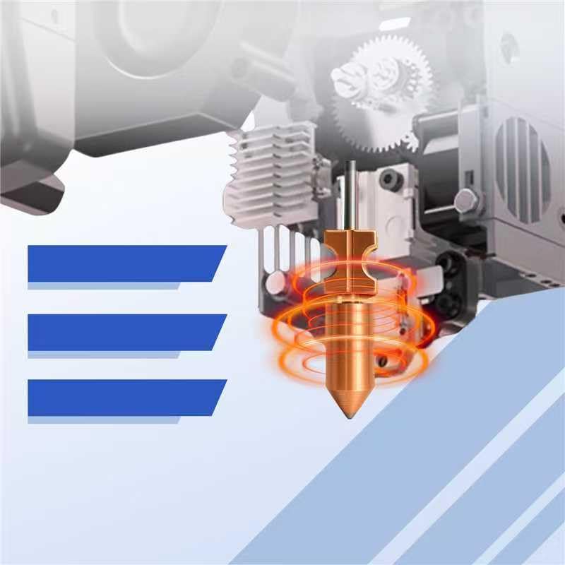 AD5X Hotend Heating Assembly for Flashforge AD5X 3D Printer，Original Component Hotend Heating with Heater Cartridge&Thermistor Temperature Sensor & Metal Clip, 3D Printer Extruder Parts Accessories