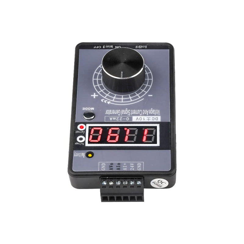 [Australia - AusPower] - Fasizi Handheld with High Precision, Positive and Negative, Voltage 0-10V 5V + Current 0-4-20mA Signal Generator Calibrator Analog Source 
