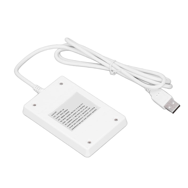 [Australia - AusPower] - NFC Reader Writer, USB 2.0 424kbps Contactless Smart IC Card Duplicator, Compatible with ISO 14443A B for FeliCa and All NFC, 13.56MHz, Mini Lightweight 