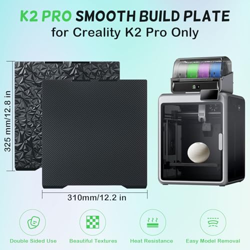 K2 Pro PEO PET Build Plate for Creality 310 x 325 mm