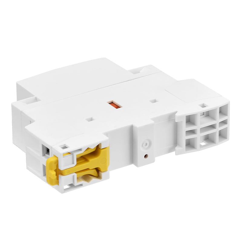Heschen Modular Household AC Contactor, HS1-25M/11, 25A, 2 Poles, 1NO 1NC, 220VAC Coils, 35mm DIN Rail Mounting, with Manual Control Switch