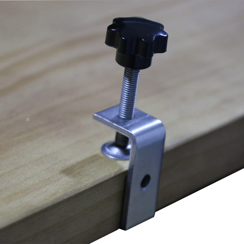 Heavy Duty C-Clamp Tiger Clamp Wood Clamps Stainless Steel C-Clamp for Welding Carpenter Building Household Mount G-Clamp With Wide Jaw Openings 2PCS 47mm